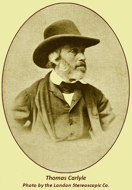 Thomas Carlyle (from a Photo)