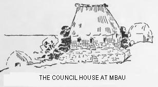The council house at Mbau