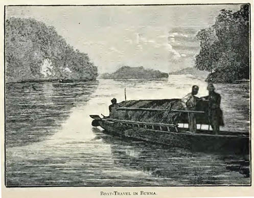 BOAT-TRAVEL IN BURMA